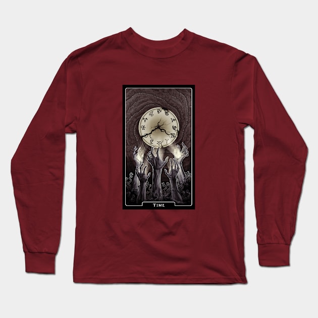 Time Long Sleeve T-Shirt by jpowersart